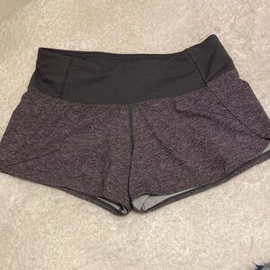 Lululemon Athletica Women's Heather Gray Athletic Shorts size 4